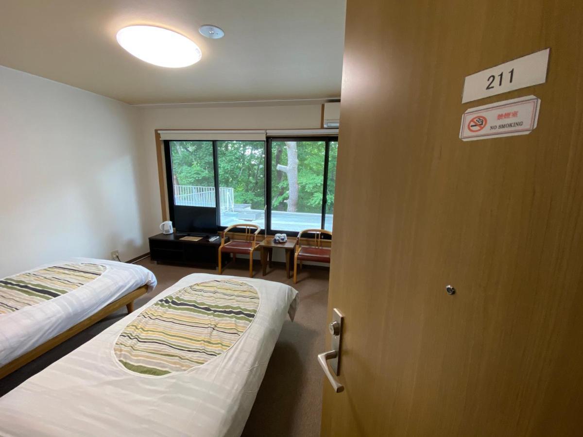 Fuji Hokin Kaikan Hotel Yamanakako Bagian luar foto