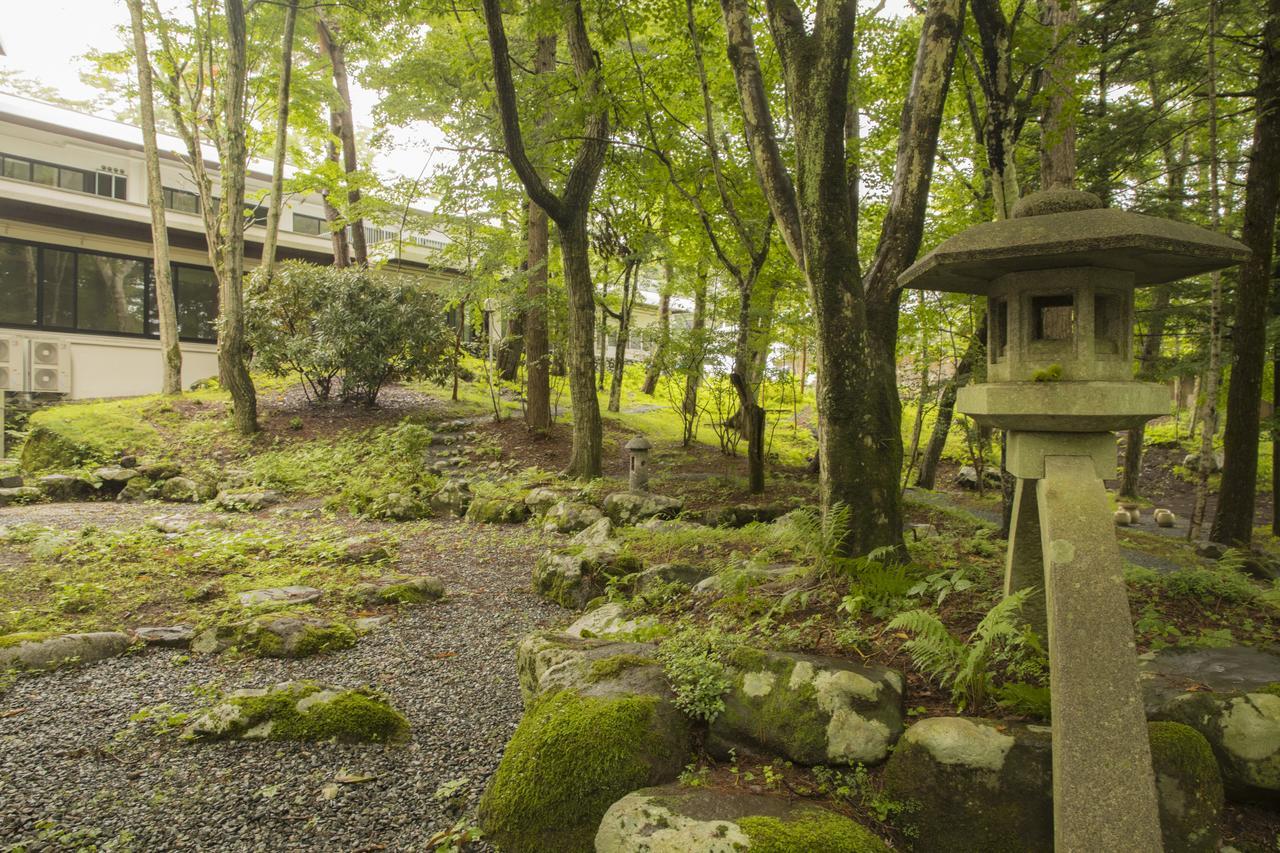 Fuji Hokin Kaikan Hotel Yamanakako Bagian luar foto