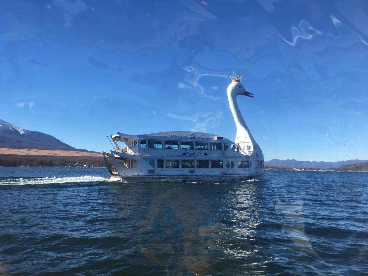 Fuji Hokin Kaikan Hotel Yamanakako Bagian luar foto